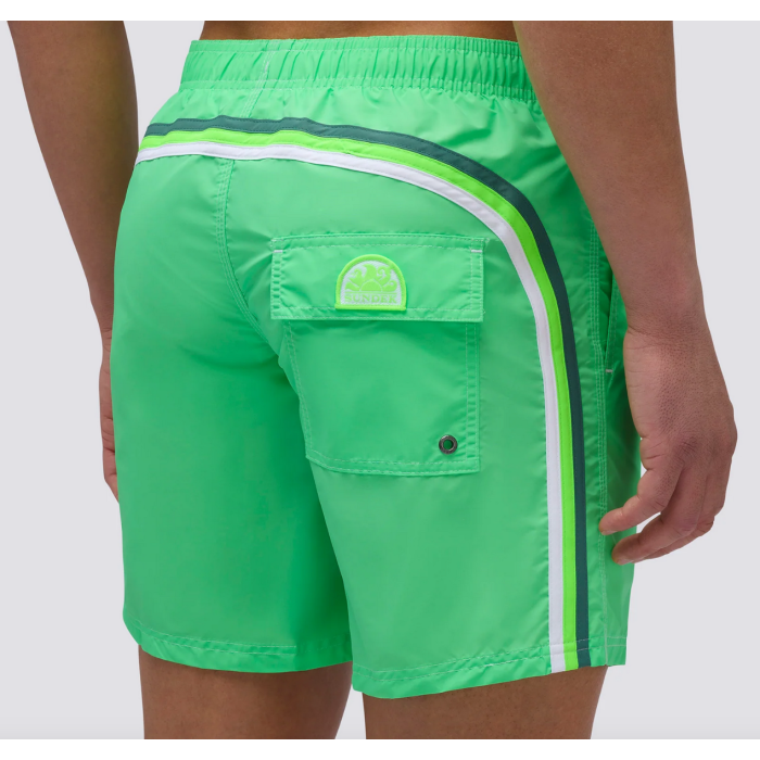  SUNDEK ELASTIC WAIST LONG SWIMSHORT Gloomy