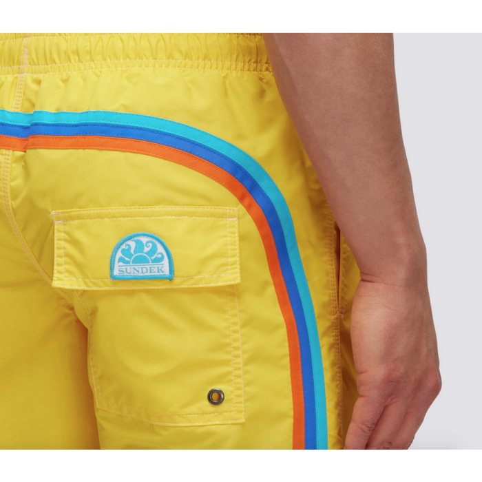  SUNDEK MID WAIST SWIM SHORT Summer yellow
