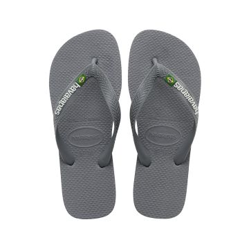  HAVAIANAS BRASIL LOGO Steel grey / Steel grey