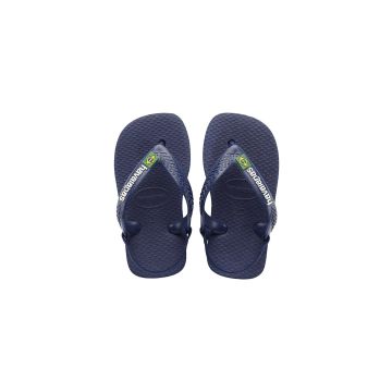  HAVAIANAS BABY BRASIL LOGO navy