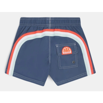  SUNDEK ELASTIC KINDER ZWEMBROEK MID-LENGTH Navy