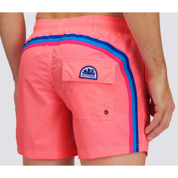  SUNDEK MID WAIST SWIM SHORT Flamant