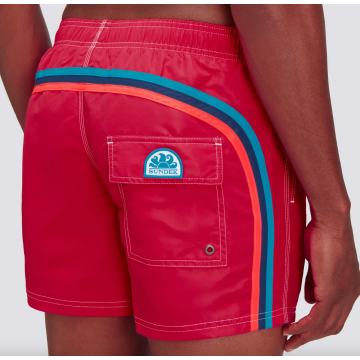  SUNDEK MID WAIST SWIM SHORT Flamingo 04