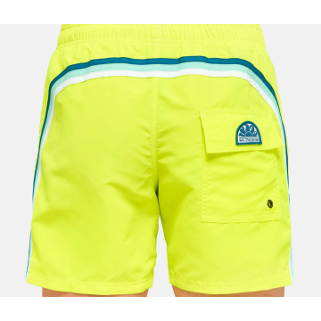  SUNDEK ELASTIC WAIST MID-LENGTH SWIMSHORT wow