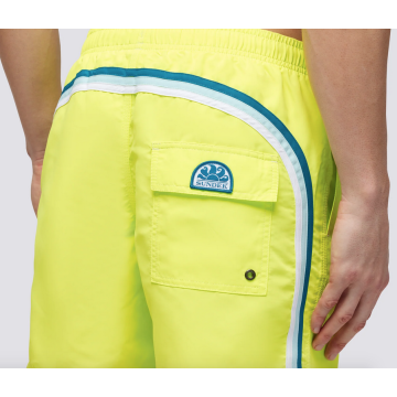  SUNDEK ELASTIC WAIST LONG SWIMSHORT wow