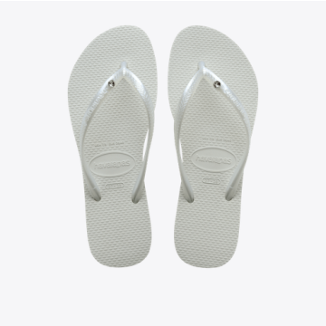  HAVAIANAS SLIM CRYSTAL SW II White